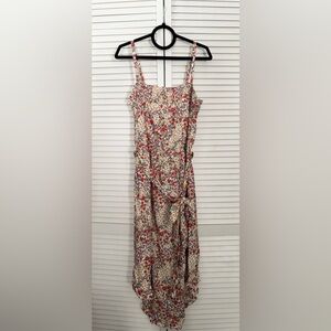 City Chic Women’s Red and Cream Floral Maxi Dress, Size: Medium, NWT(read notes)